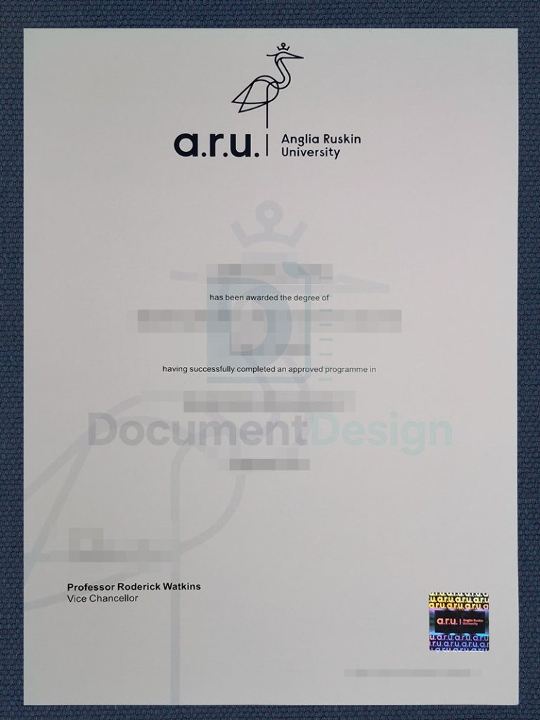 Anglia Ruskin University Document Degree