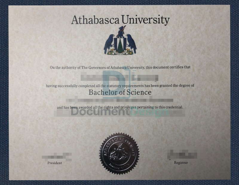 Print Athabasca University Diploma