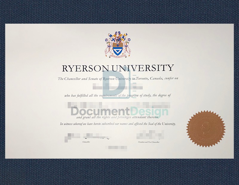 Sample Of A Ryerson University Document Diploma