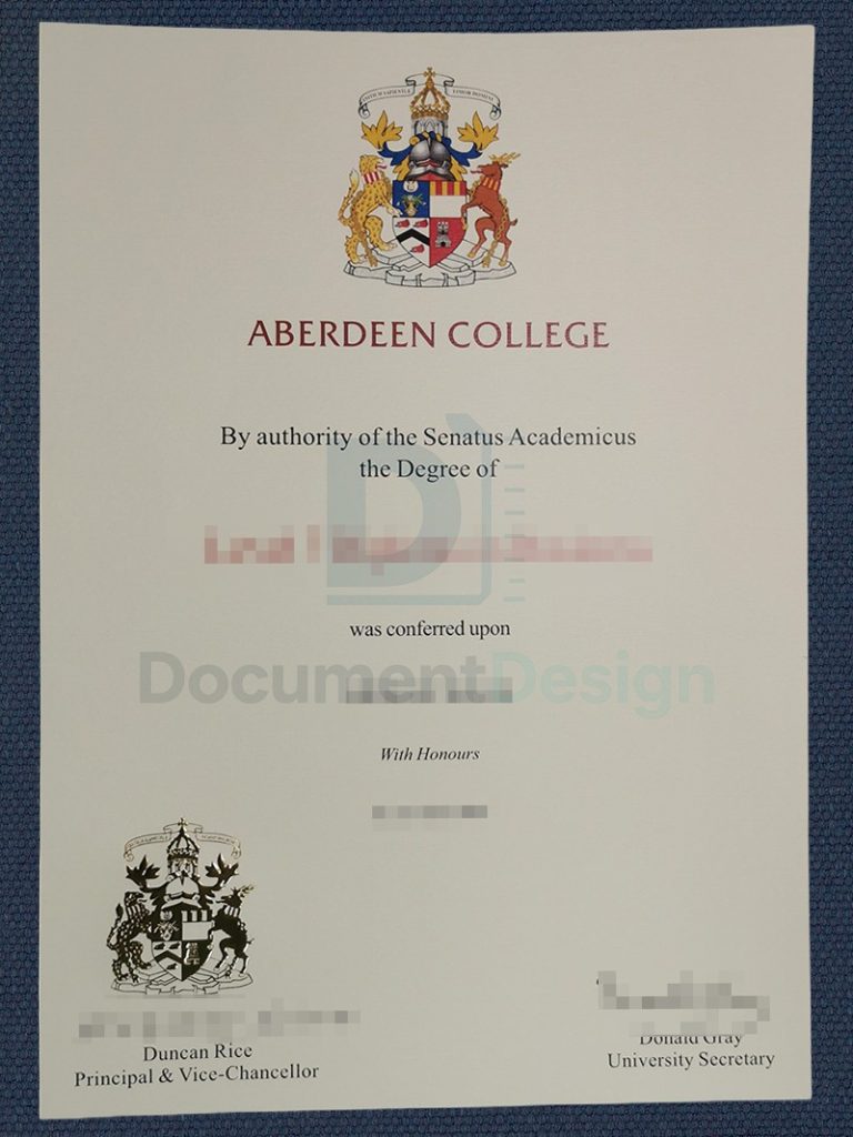 University Of Aberdeen Degree