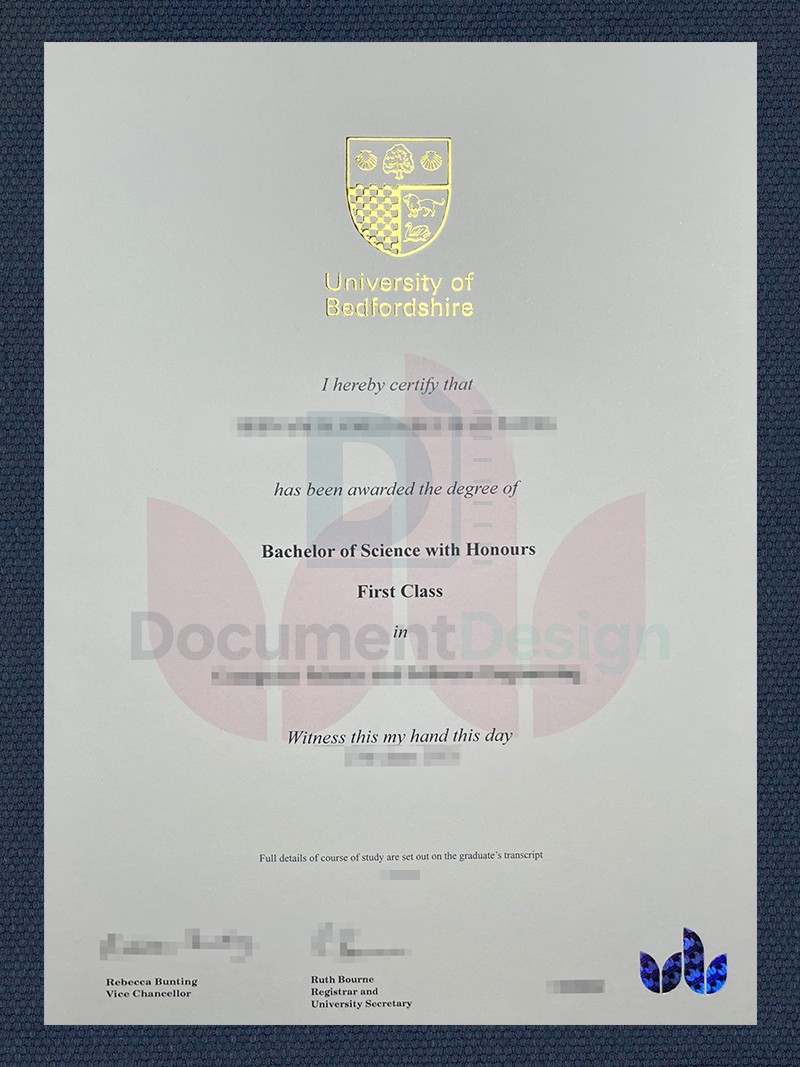 University Of Bedfordshire Document Degree